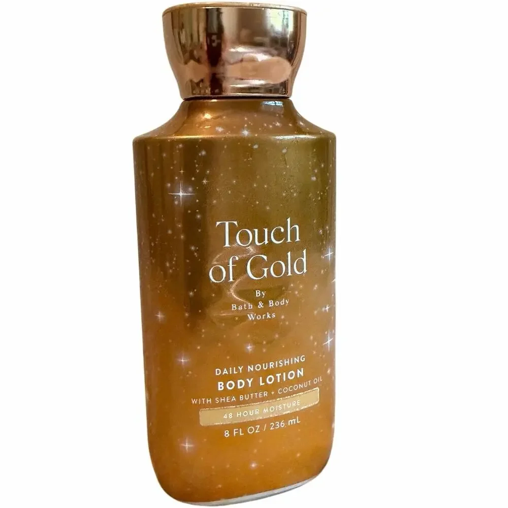 Bath & Body Works Touch Of Gold Daily Nourishing Body Lotion 8 Oz 48 hour NEW
